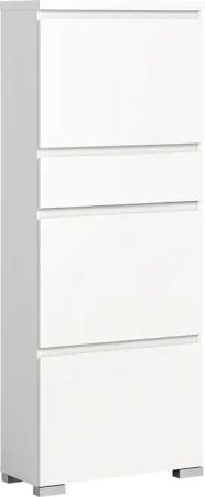 INOSIGN Schuhschrank "Skoskap, Tiefe 27cm, 3 Klappen, 1 Schubkasten, Platz für 9 Schuhpaare", Schuhkipper, Schuhkommode, Schuhregal, Kommode, Anrichte