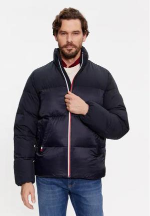 Tommy Hilfiger Winterjacke Tech Stand Collar MW0MW27586 Dunkelblau Regular Fit