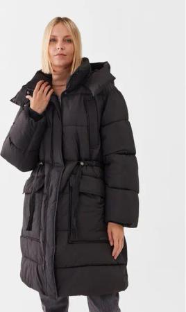 Didriksons Winterjacke Rind 504276 Schwarz Oversize