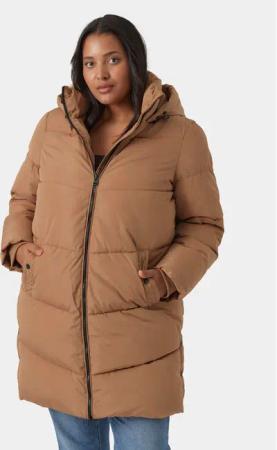 Vero Moda Curve Winterjacke 10297304 Braun Regular Fit
