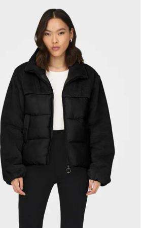 ONLY Winterjacke 15292945 Schwarz Regular Fit