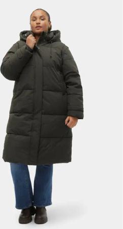 Vero Moda Curve Winterjacke 10301538 Grün Regular Fit