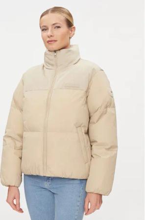 Tommy Hilfiger Winterjacke New York WW0WW39748 Beige Relaxed Fit