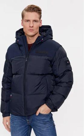 Tommy Hilfiger Winterjacke New York MW0MW32771 Dunkelblau Regular Fit