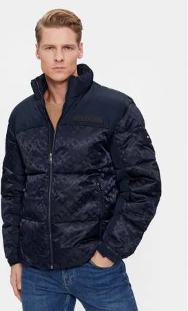 Tommy Hilfiger Winterjacke New York MW0MW33430 Dunkelblau Regular Fit