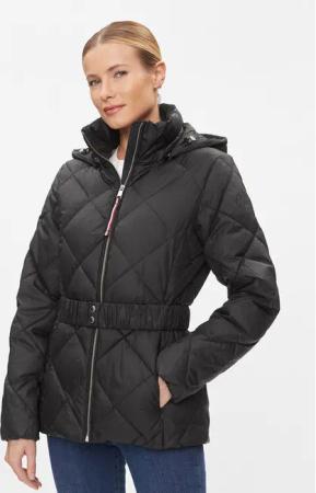 Tommy Hilfiger Winterjacke WW0WW40327 Schwarz Regular Fit