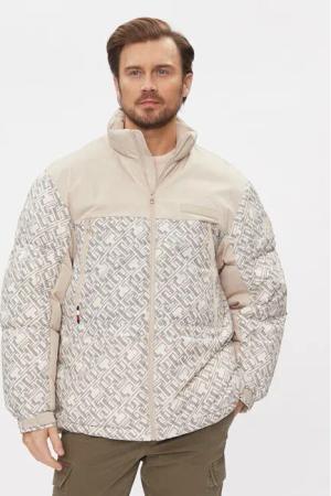 Tommy Hilfiger Winterjacke New York MW0MW33629 Écru Regular Fit