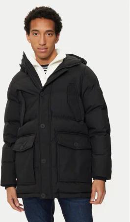 Tommy Hilfiger Winterjacke Essential MW0MW37483 Schwarz Regular Fit
