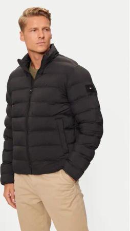 Tommy Hilfiger Winterjacke MW0MW37259 Schwarz Regular Fit