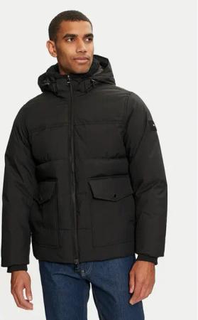 Tommy Hilfiger Winterjacke Rockie MW0MW37125 Schwarz Regular Fit
