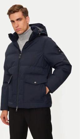 Tommy Hilfiger Winterjacke Rockie MW0MW37125 Dunkelblau Regular Fit
