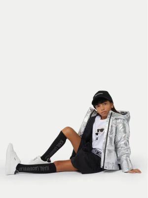 Karl Lagerfeld Kids Winterjacke Z30233 D Silberfarben Regular Fit