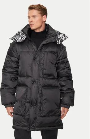 Versace Jeans Couture Winterjacke 77GAS428 Schwarz Loose Fit