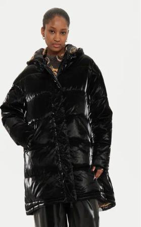Versace Jeans Couture Winterjacke 77HASD19 Schwarz Loose Fit