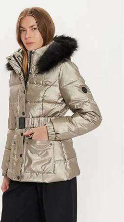 Morgan Winterjacke 242-GELIAM Goldfarben Regular Fit