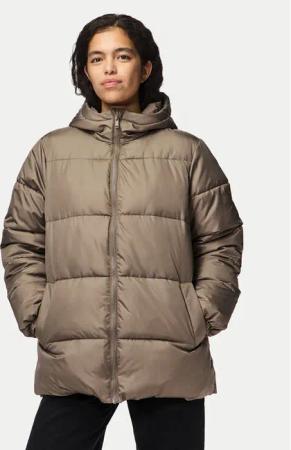 Pieces Winterjacke Maddie 17150938 Beige Relaxed Fit