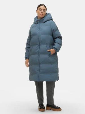 Vero Moda Curve Winterjacke 10297285 Blau Regular Fit