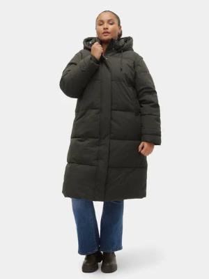 Vero Moda Curve Winterjacke 10301538 Grün Regular Fit