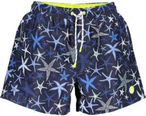 North Sails Badeshorts Herren Badehose Schwarz: Stylisches Muster & Recycelte Materialien