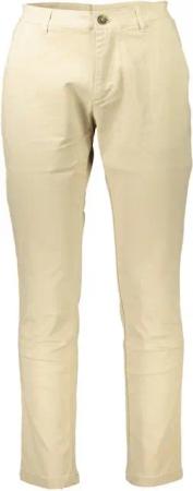 La Martina 5-Pocket-Hose Beige Herren Slim Fit Hose mit Stickerei & 4 Taschen - Elegant & Moder