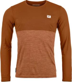Ortovox 150 Cool Logo LS-Shirt M Herren (Orange S Größe)