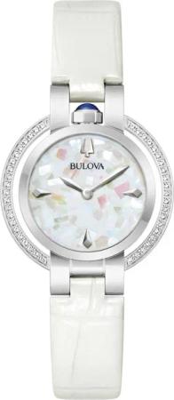 Bulova 96R254 Damenuhr Rubaiyat Diamond Winter 0,25ct 30,5mm 3ATM