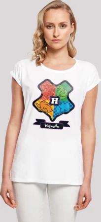 F4NT4STIC T-Shirt "Harry Potter Hogwarts Junior Crest", Print