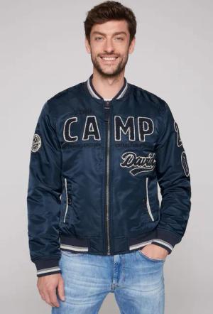 CAMP DAVID Blouson, mit großem Frottee-Logo