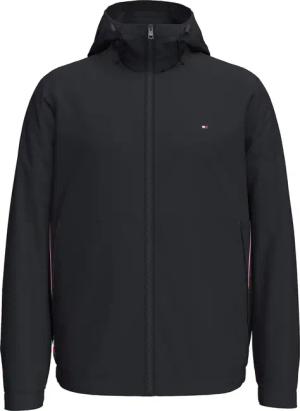 Tommy Hilfiger Outdoorjacke "RWB HOODED JACKET", mit Kapuze, mit verstellbarer Kapuze
