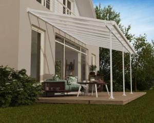 Palram - Canopia Terrassendach "Feria Alu Terrassenüberdachung", einfache DIY Montage