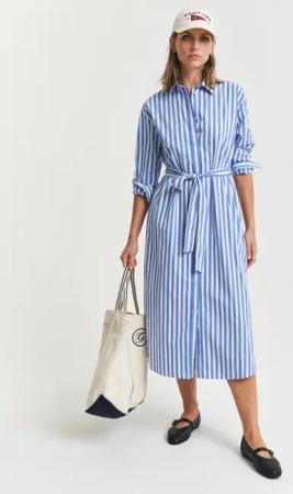 Gant Hemdblusenkleid "REL STRIPED POPLIN SHIRT DRESS"