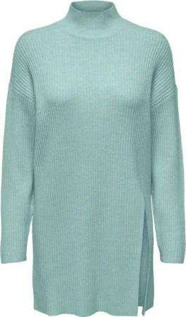 ONLY Strickpullover "ONLKATIA LS LONG SLIT HIGHNECK KNT"