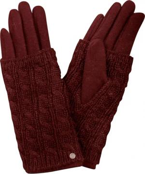 Capelli New York Strickhandschuhe, (1 Paar), mit elegantem Zopfmuster