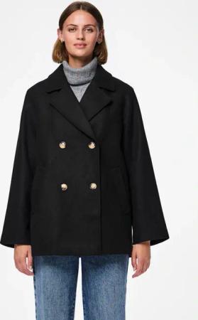 pieces Kurzmantel "PCMARBEL COAT NOOS"