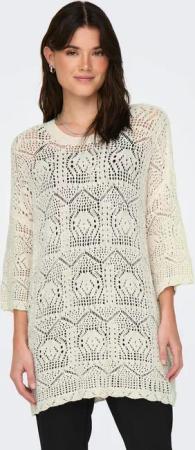 ONLY Rundhalspullover "ONLBEACHIE LIFE SS LOOSE O-NECK NOOS KNT"