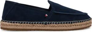 Tommy Hilfiger Espadrilles Hilfiger Flex Espa Suede Loafer FM0FM05392 Dunkelblau
