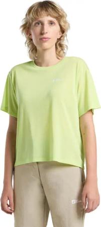 Jack Wolfskin Vonnan Crop T-Shirt Women Funktionsshirt Damen XS green cool matcha