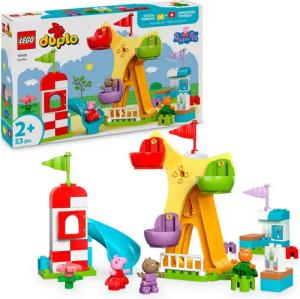 LEGO® Jahrmarkt (10453), LEGO® DUPLO Peppa Pig Konstruktionsspielsteine, (53 St), Made in Europe