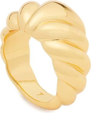 Kate Spade New York Ring - Kate Spade New York French Twist Goldfarbene Ring - Gr. 52 - in Gold - für Damen