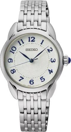 Seiko Uhr - Seiko Damen Uhr Silber SUR561P1 - Gr. unisize - in Silber - für Damen