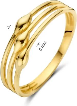 Jackie Gold Ring - Ring - Gr. 52 - in Gold - für Damen