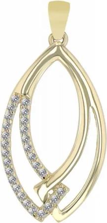 Adelia´s Kettenanhänger Neuheit 2025 - moderner Schmuck Anhänger aus 333 Gold