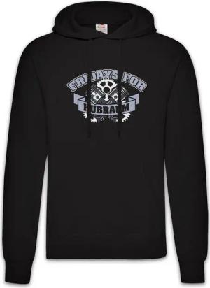 Urban Backwoods Hoodie Fridays For Hubraum Herren Hoodie Auto KfZ Fan Enthusiast Tuning KmH (1-tlg) Liebhaber Sport PS Motorsport