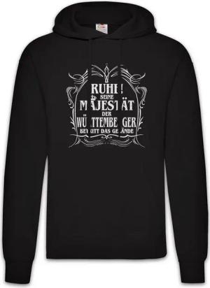 Urban Backwoods Hoodie Seine Majestät Der Württemberger Herren Hoodie Baden Schwaben Fun (1-tlg) Stuttgart Tübingen Lustig Geschenk