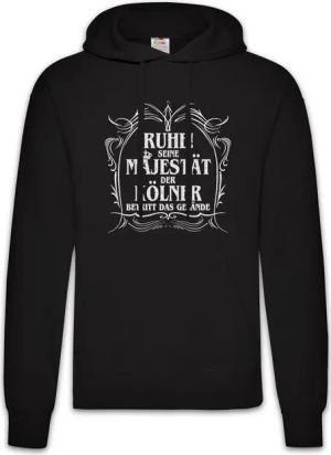Urban Backwoods Hoodie Seine Majestät Der Kölner Herren Hoodie Nordrhein Westfalen NRW Dom (1-tlg) Stadt Köln Rhein Hennes