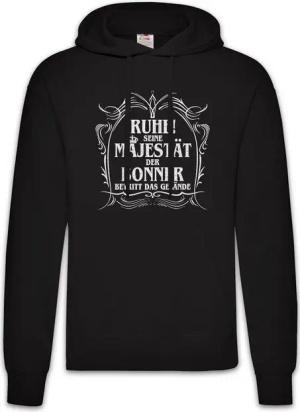 Urban Backwoods Hoodie Seine Majestät Der Bonner Herren Hoodie Wappen Fahne Logo NRW Stadt (1-tlg) Stadt Bonn Lustig Geschenk