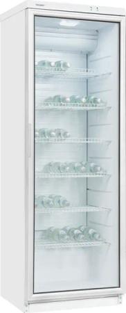 exquisit Getränkekühlschrank "GKS350-1-GT-280D weiss", 320 L Volumen, Getränkekühlschrank mit Glastür, LED
