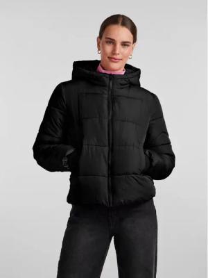 Pieces Winterjacke 17115626 Schwarz Regular Fit