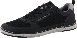 TOM TAILOR Sneaker, Freizeitschuh, Halbschuh, Schnürschuh mit Kontrast-Rahmennaht