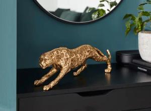 Leonique Dekofigur "Leopard", gold